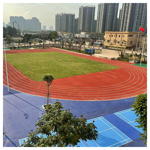 通州中山东凤镇中心小学无缝预制型跑道